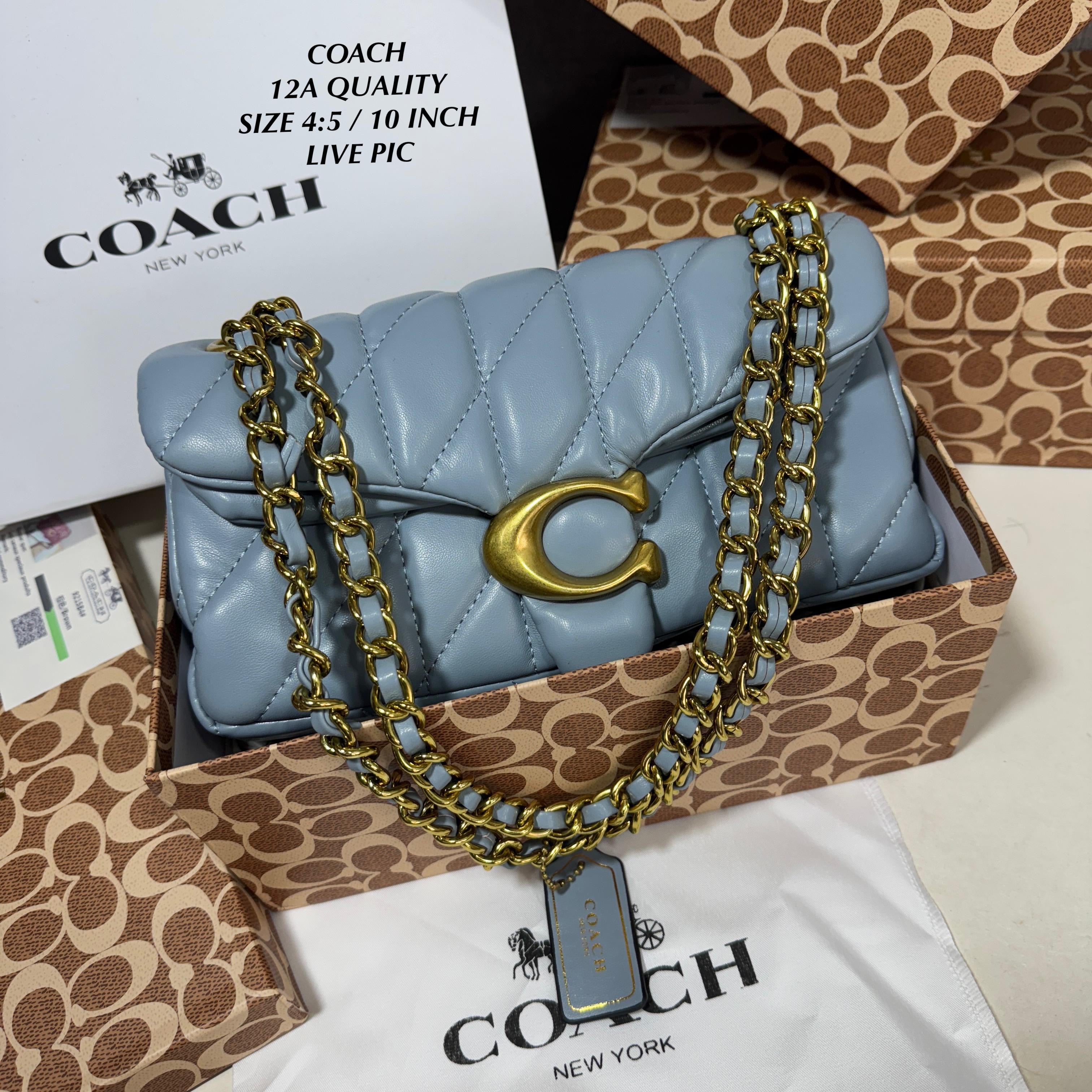 Coach Quilted Tabby Shoulder Bag