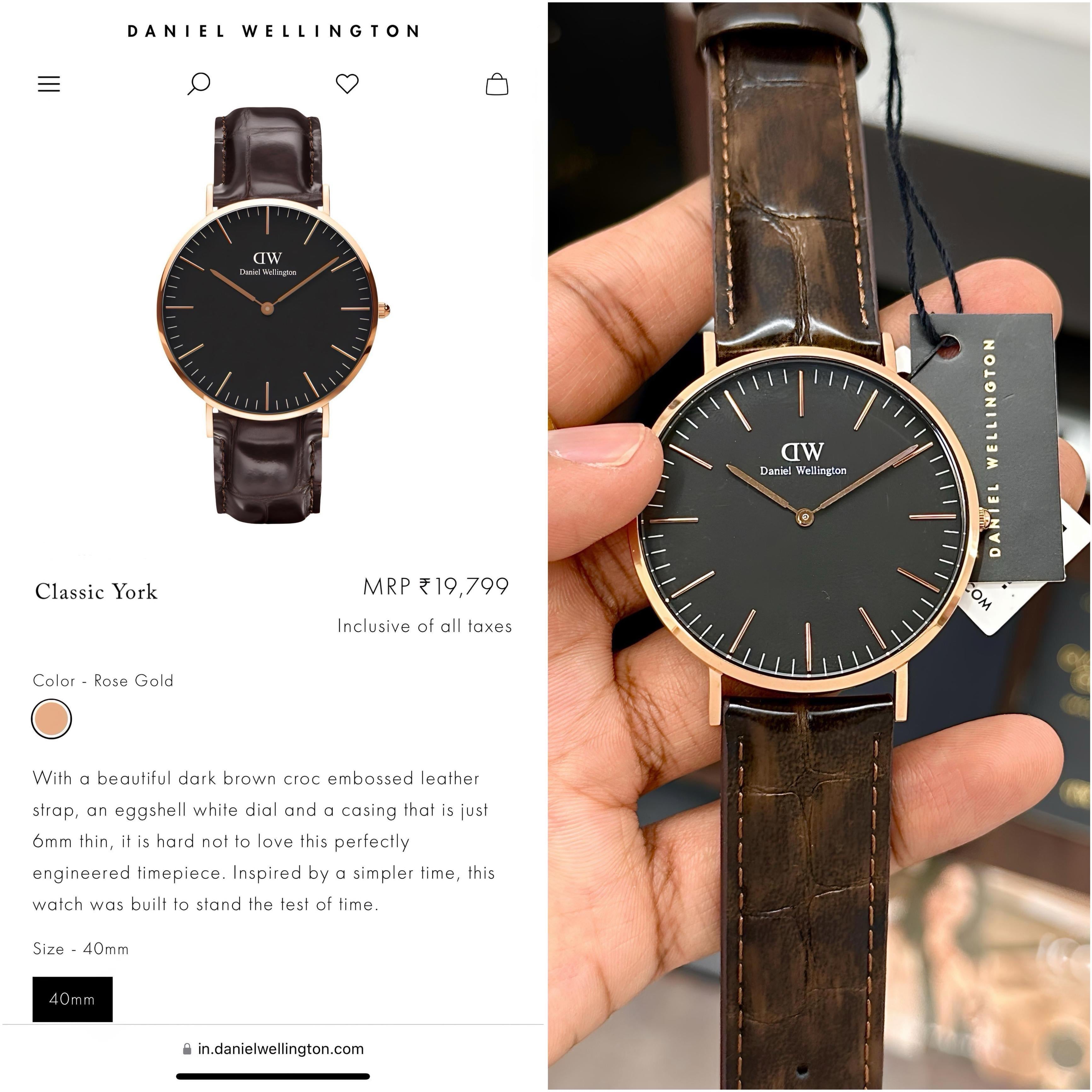 Daniel Wellington Classis Sheffield