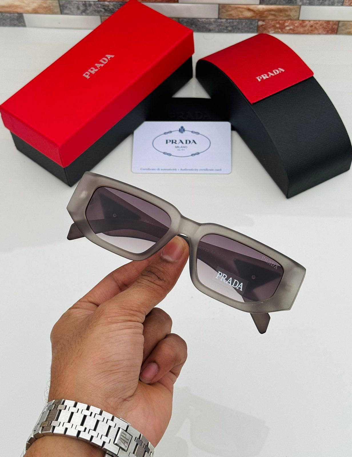 Prada Unisex Sunglasses