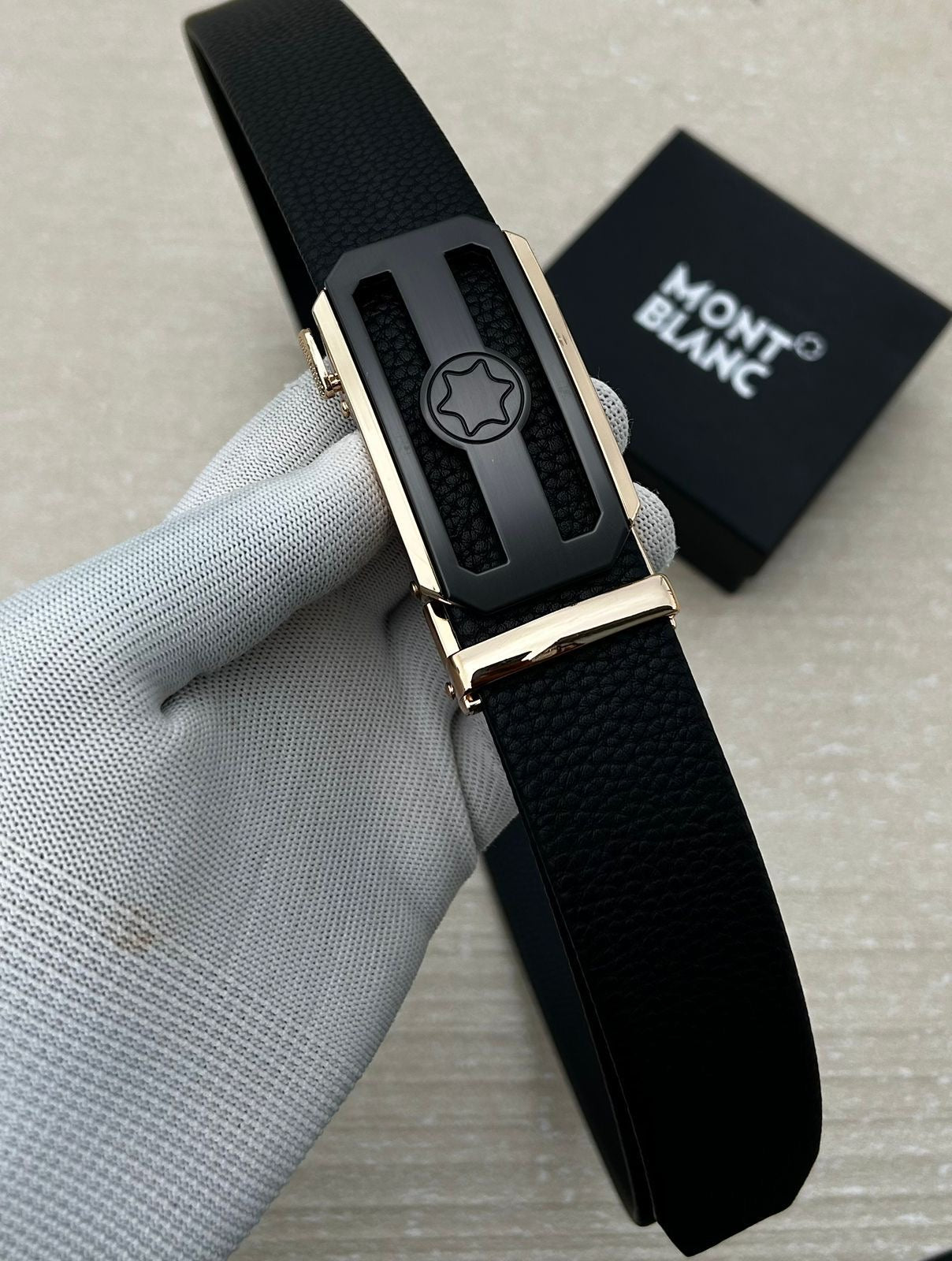 Mont Blanc Auto Lock Belt