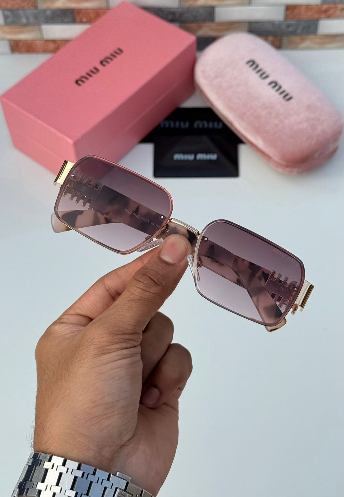 Miu Miu Unisex Sunglasses