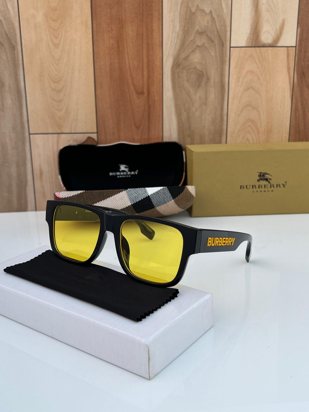 Burberry Yellow Sunglasses