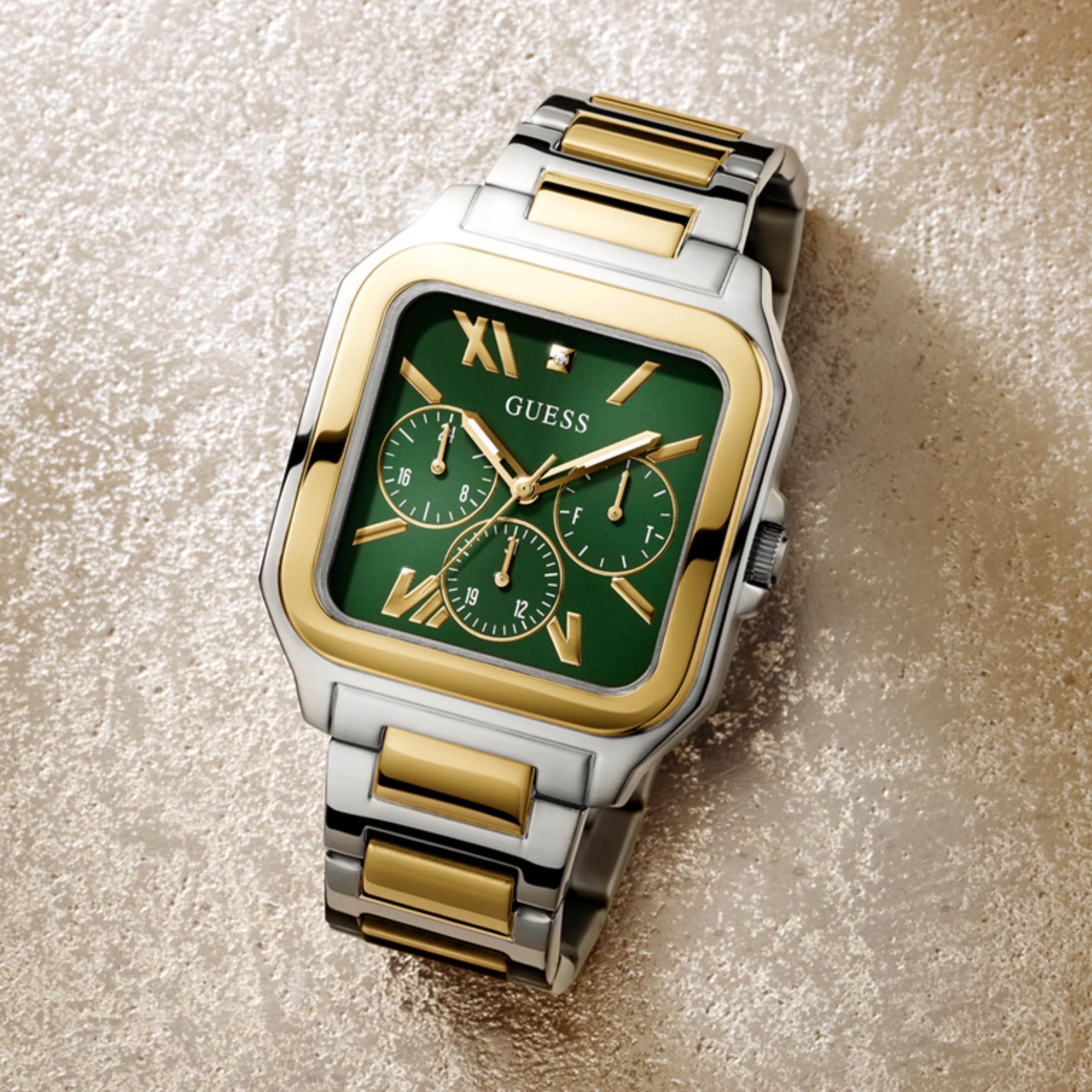 Guess Square Green Dial Edition