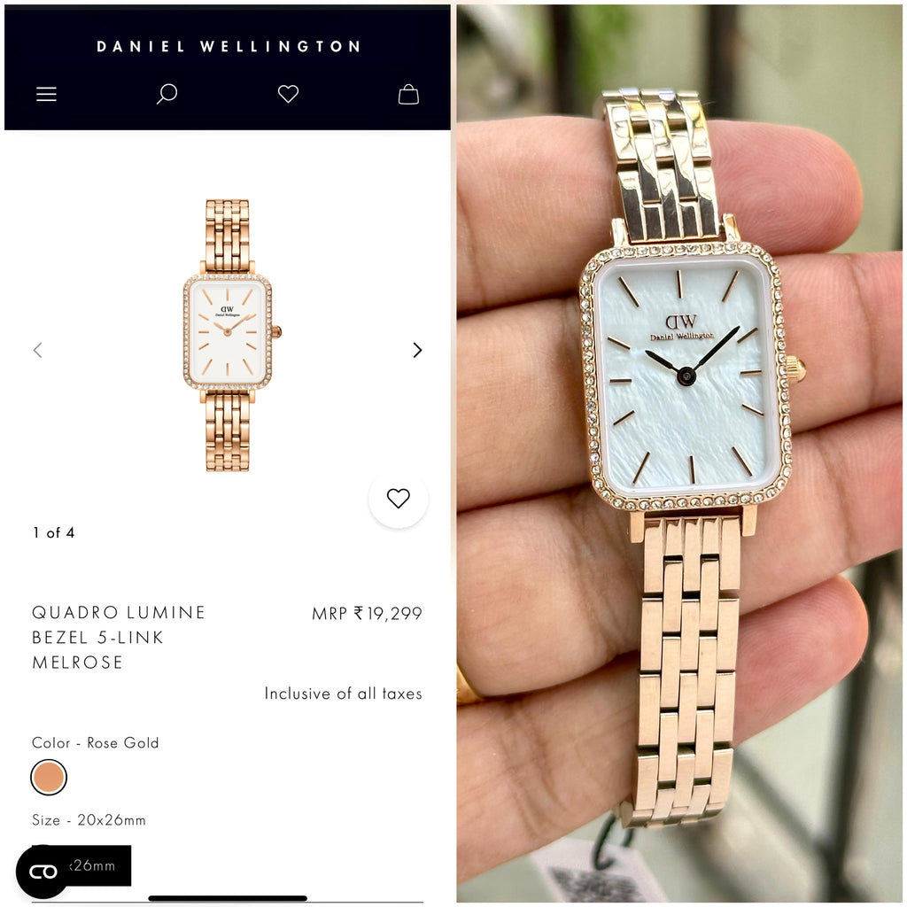 Daniel Wellington Quadro Lumine