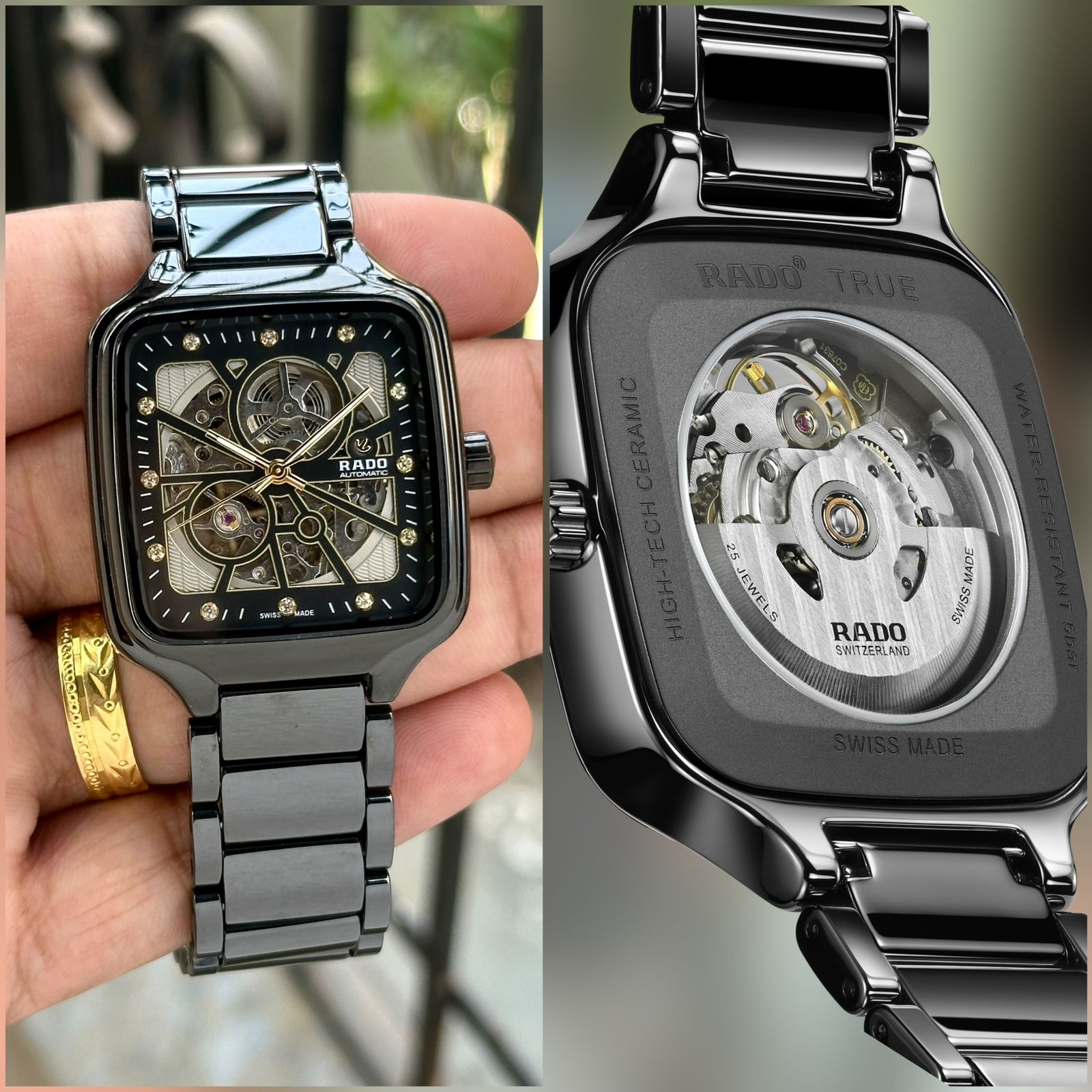 RADO True Square Automatic Open Heart R27086712