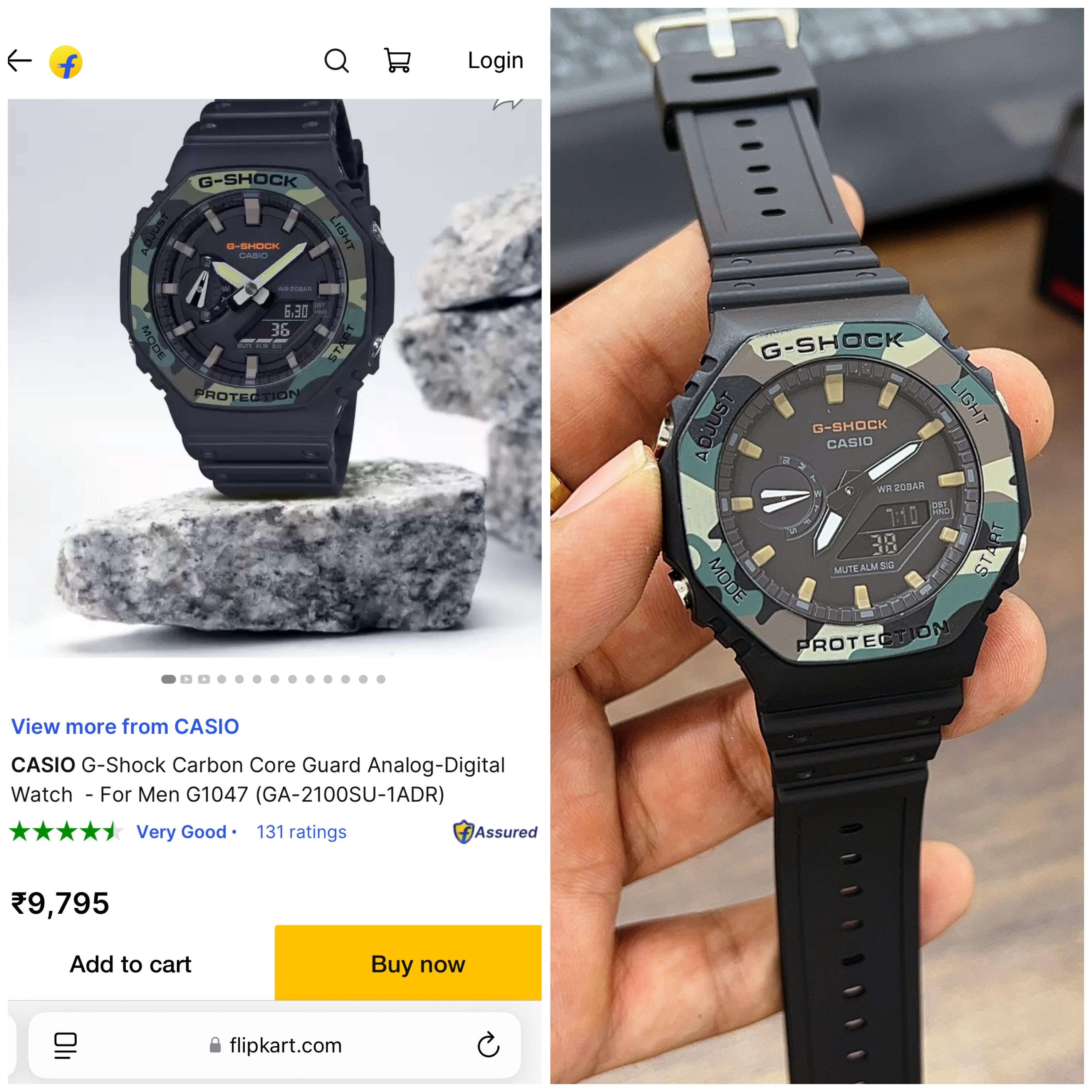 G-Shock Casio Oak GA-2100 Military