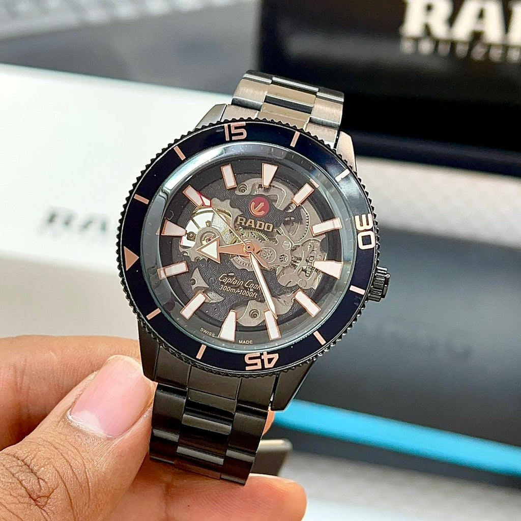 Rado Captain Cook Full Automatic Open Heart Watch