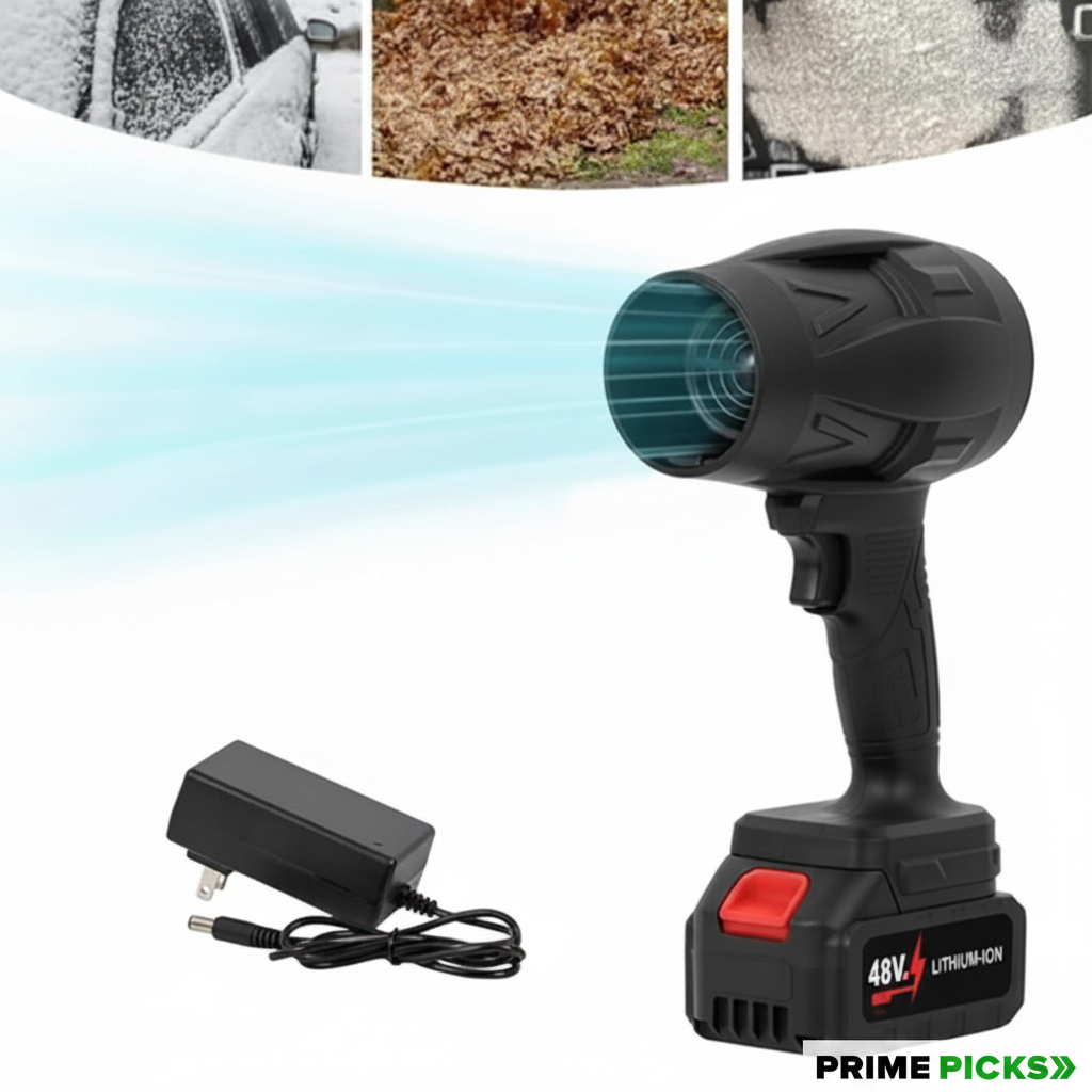High Power Electric Air Blower for Cleaning – Portable Dust Blower with Strong Air Flow, Multi-Purpose Cleaning Tool for Computer, Keyboard, Car Interior, Home Appliances & Workshop Use