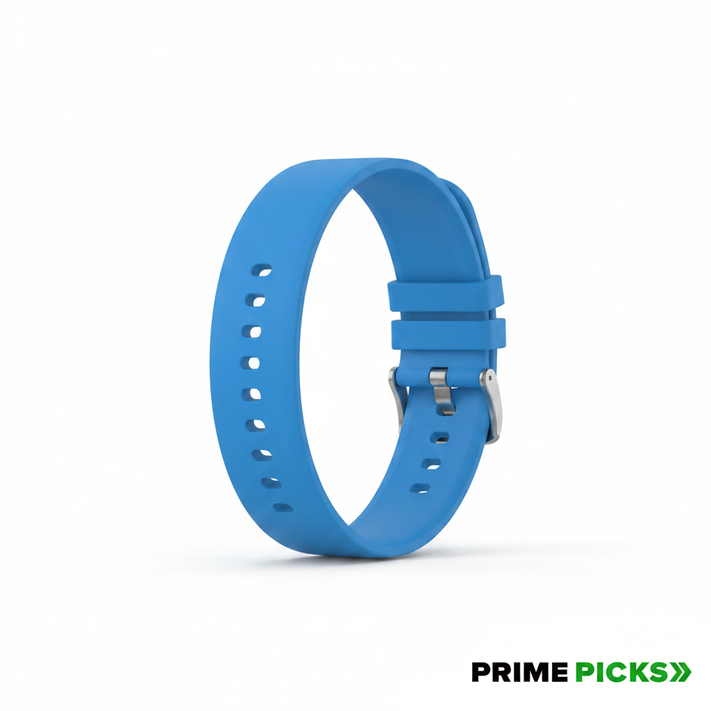 20MM silicone Strap for Smart Watches Compatible With Noise, Fireboltt, Boat Xtend, Pebble, Boat Flash, Noise Color Fit, Ultra Smart Watch & All Watches | White, Blue & Grey | Pack of 3