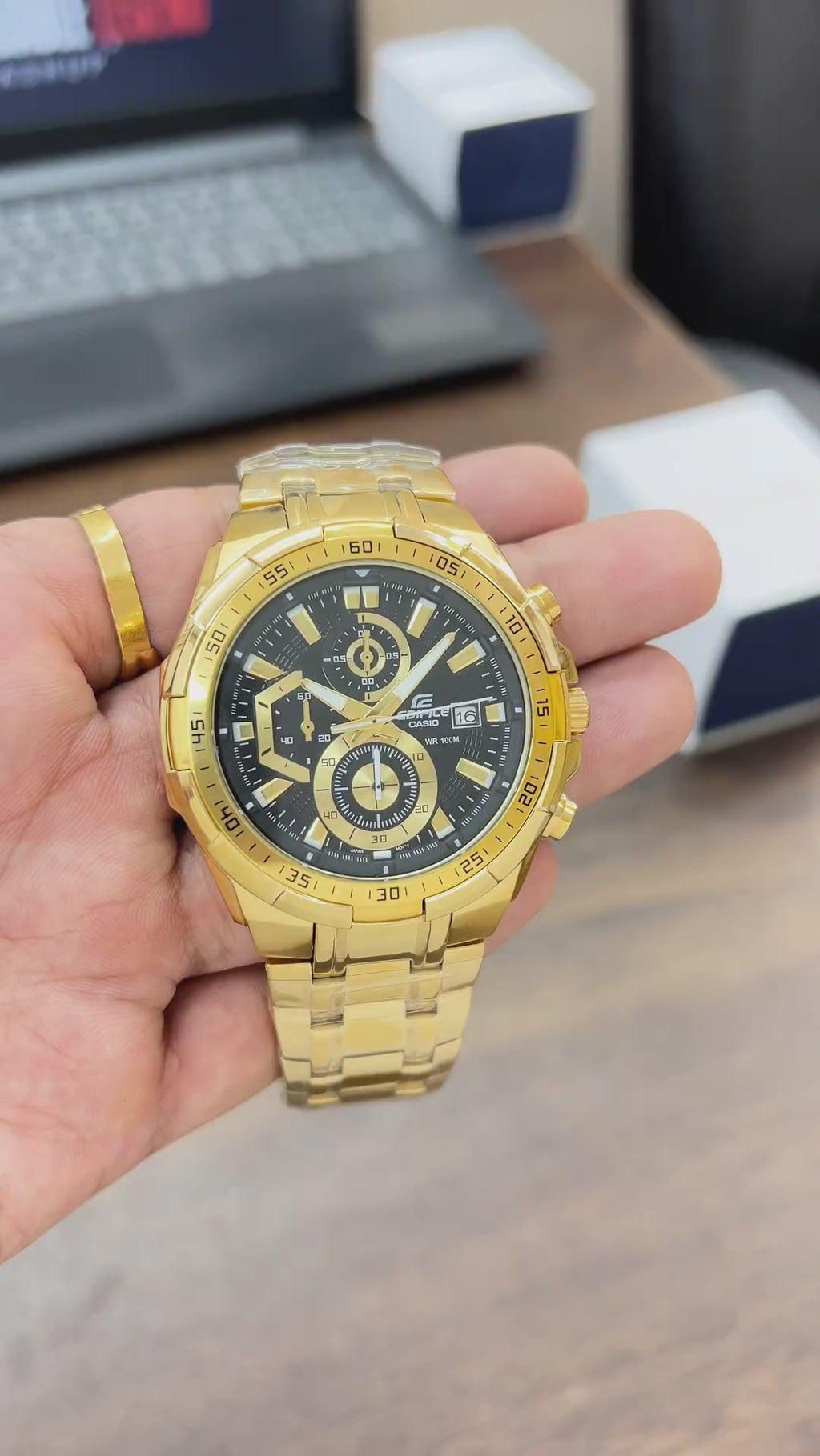 Casio EFR 539 Gold