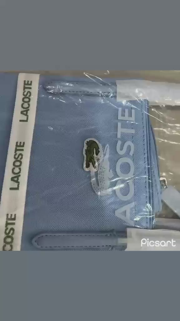 Lacoste Large Zip Tote Bag