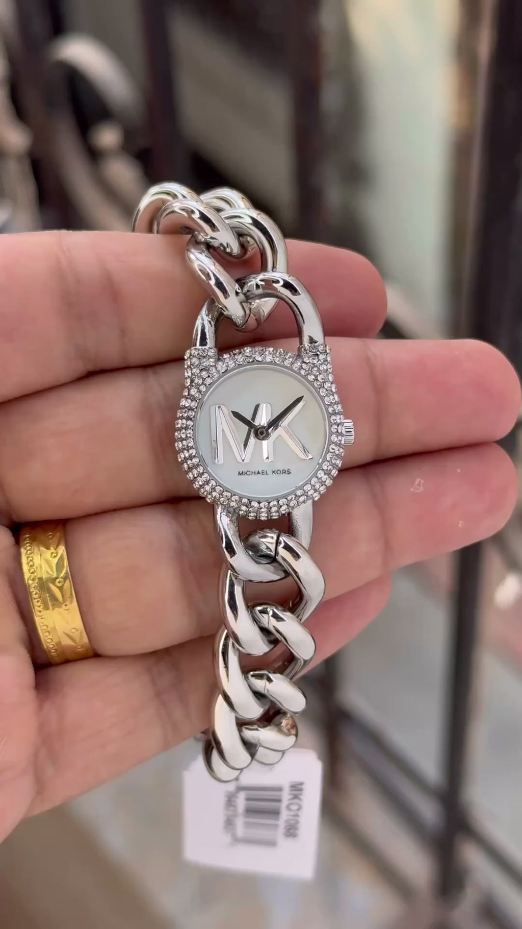 Michael Kors Petite Pave Chain
