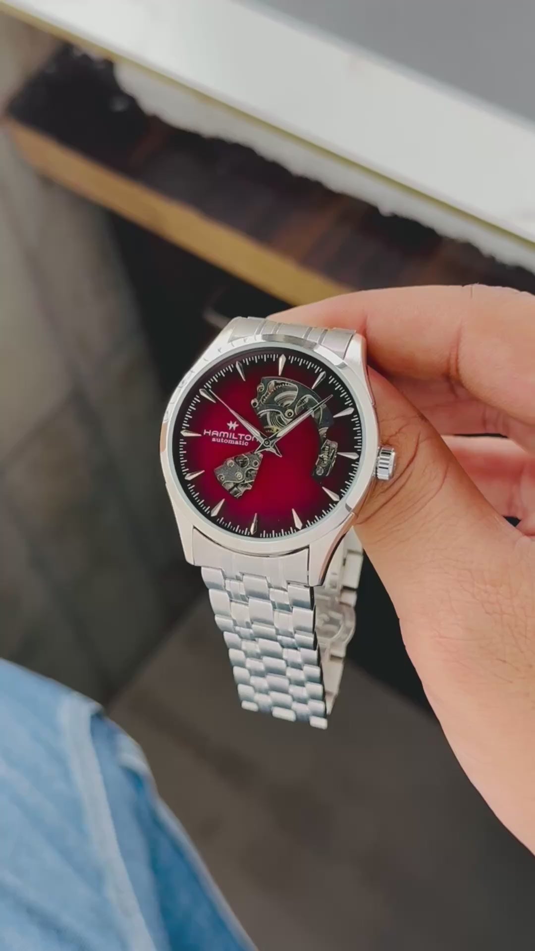 Hamilton Jazzmaster Open Heart H32705142