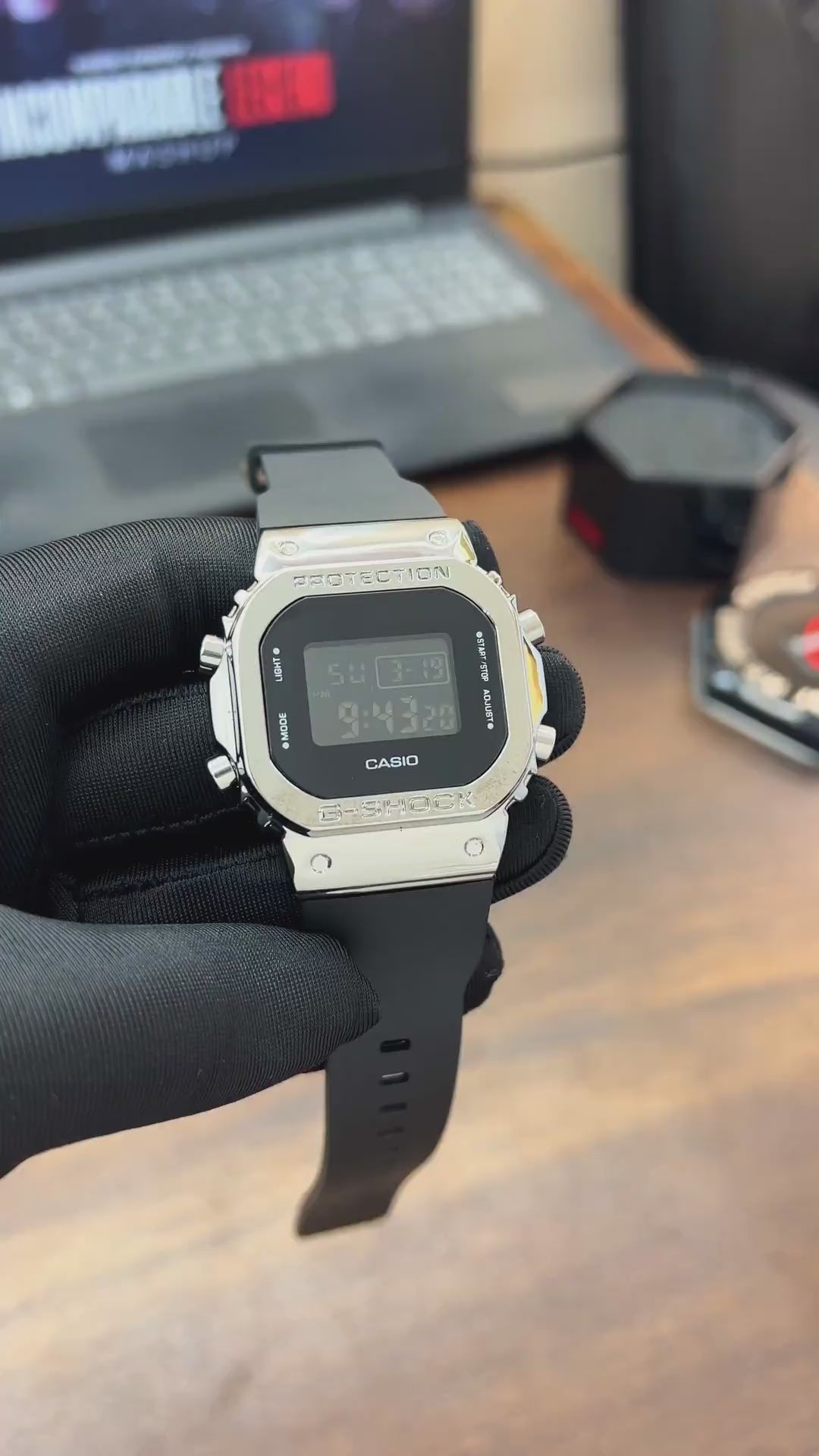 Casio G-Shock G-Steel GM-5600 Black