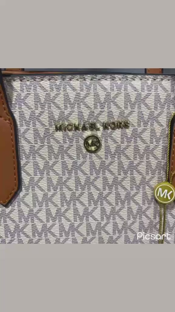 Michael Kors Sinclair Large Studded Logo Tote Bag