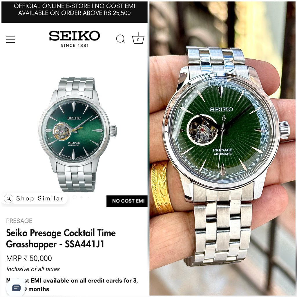 Seiko Presage Cocktail Time Edition