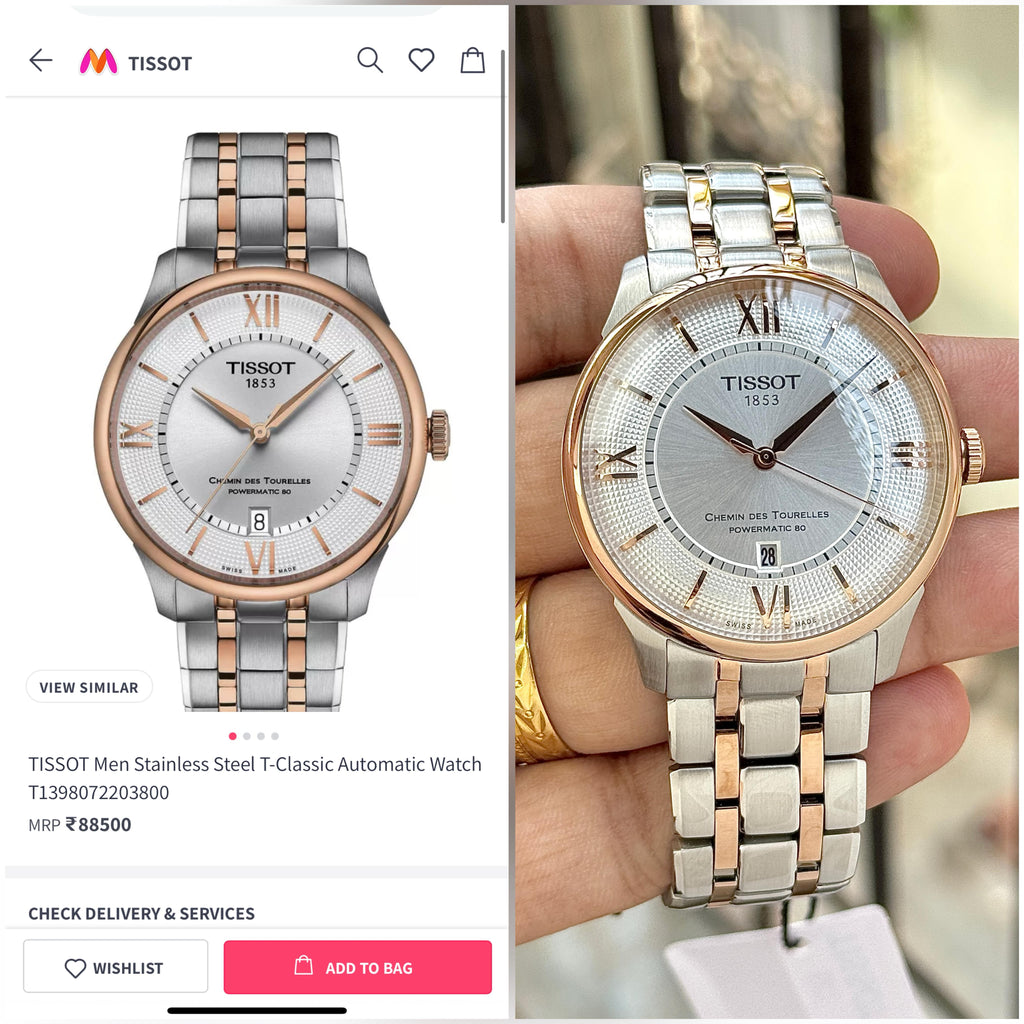 Tissot Chemin Des Tourelles Powermatic 80