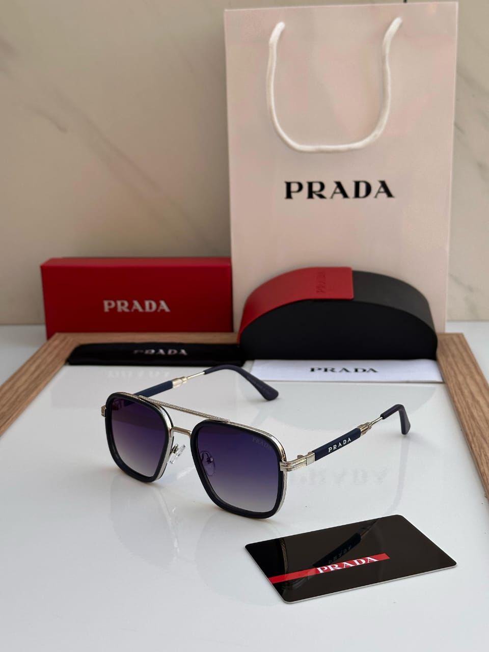 Prada Unisex Sunglasses