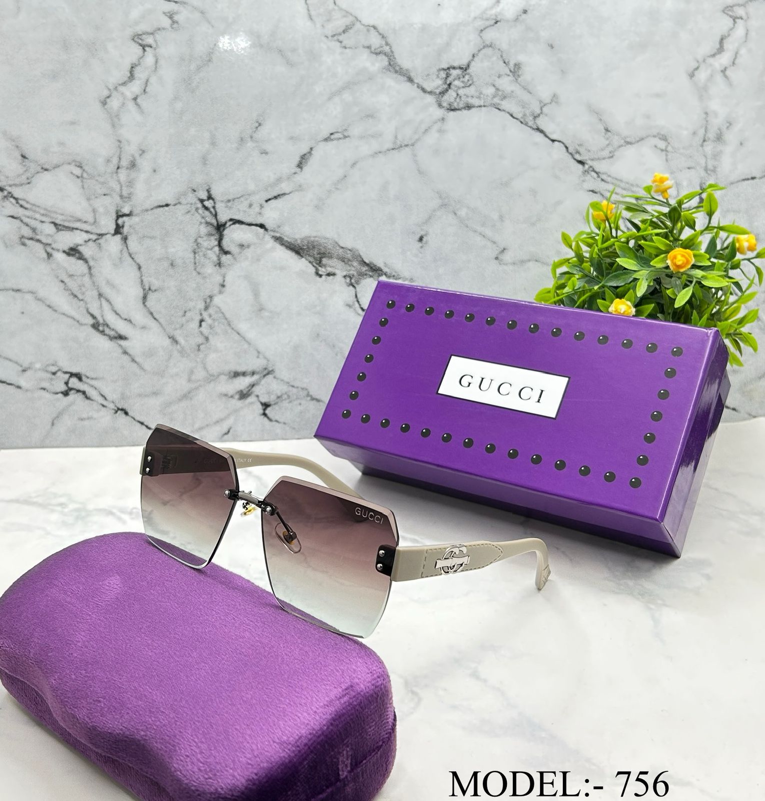 Gucci Unisex Sunglasses