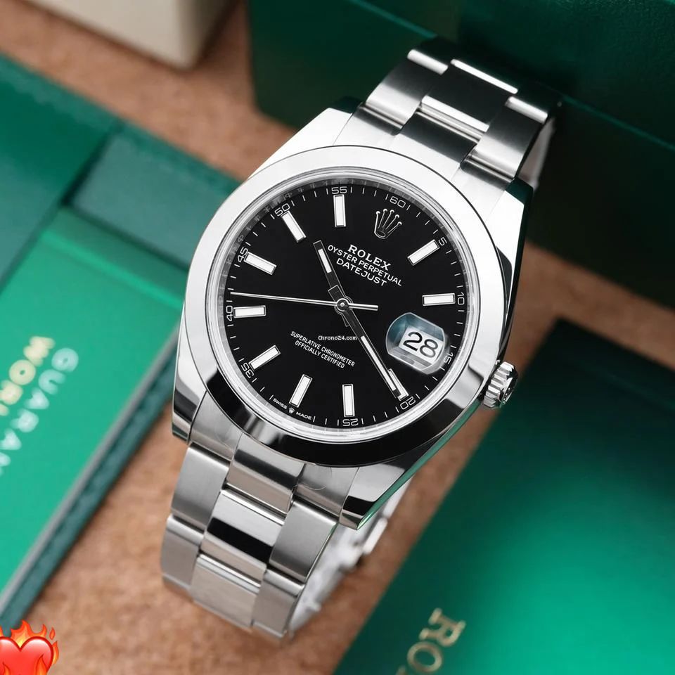Rolex Datejust Black Dial Edition