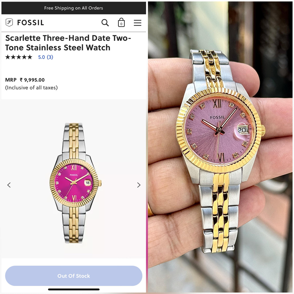 Fossil Scarlette Collection