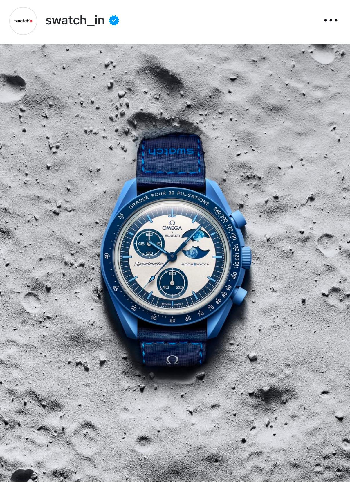 Omega Bioceramic Moonswatch Mission to the Super Blue Moonphase