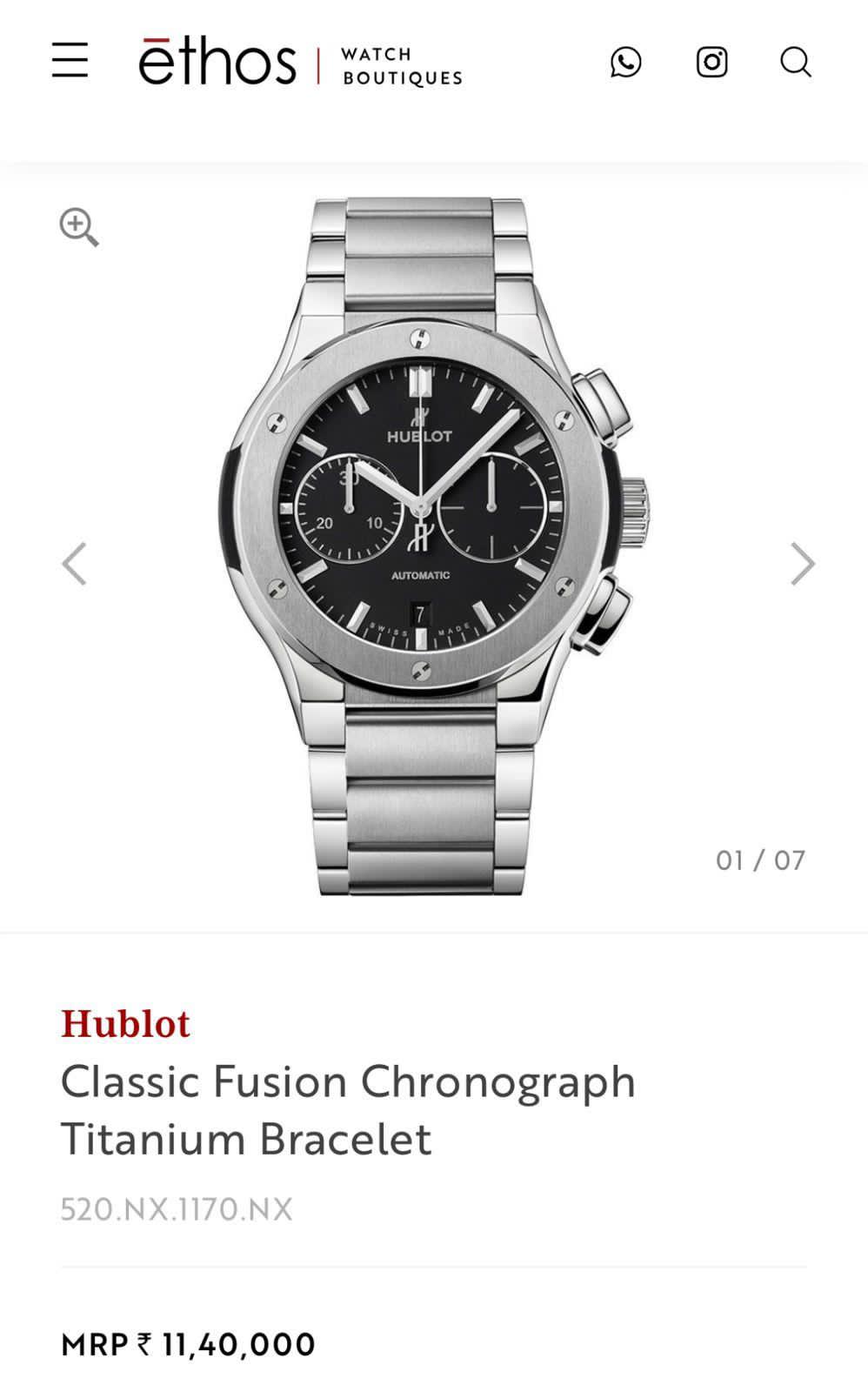 Hublot Big Bang Grey