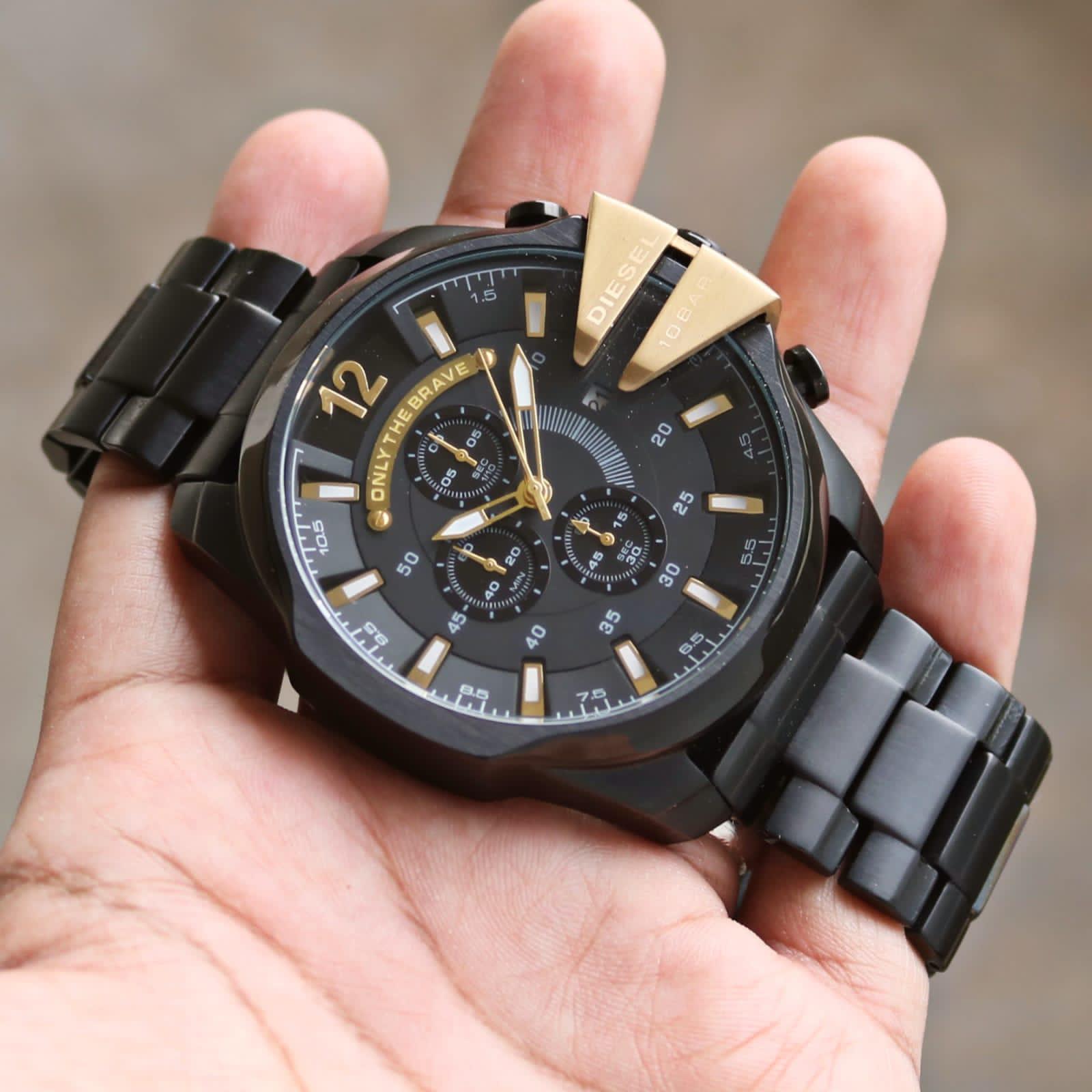 Diesel Mega Chief Black Grey gold silver Series