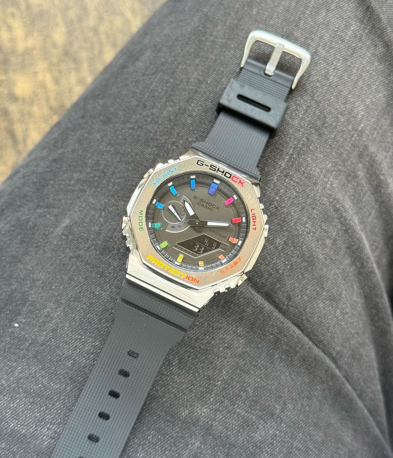 Casio G-Shock GM2100 Metal Rainbow