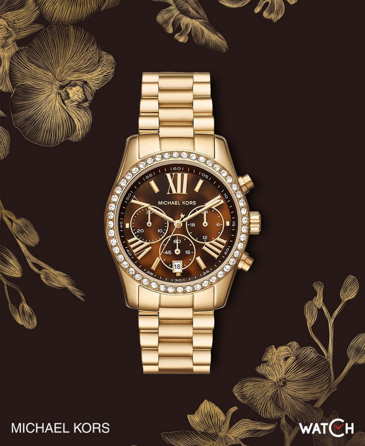 Michael Kors Lexington Gold Edition