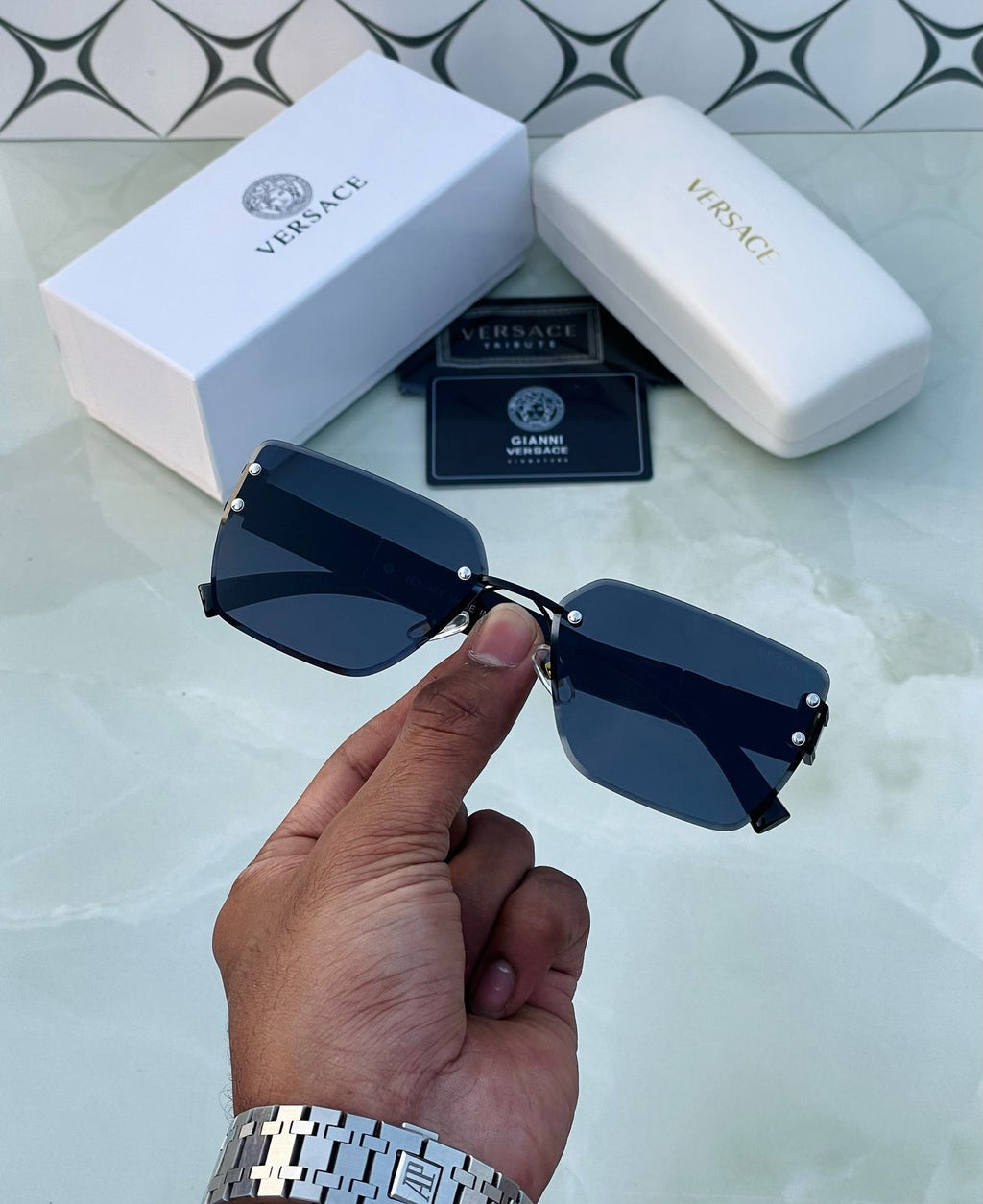 Versace Unisex Sunglasses