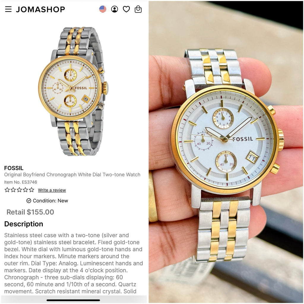 Fossil Original Boyfriend Chronograph