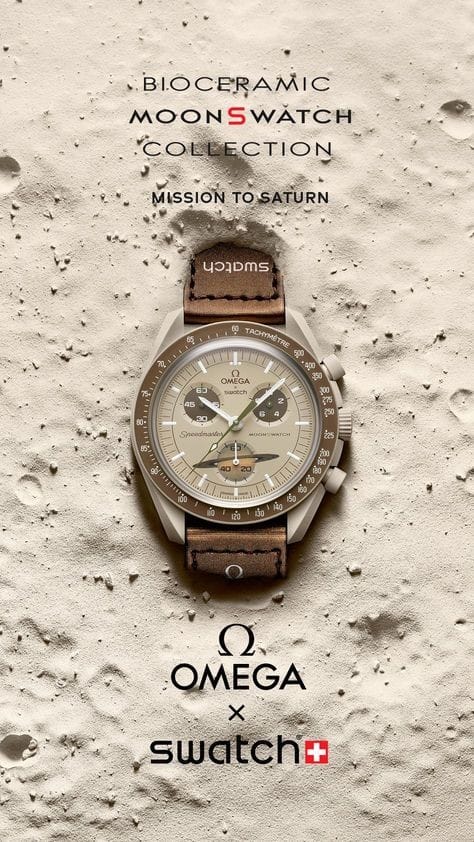 Swatch X Omega Moonswatch