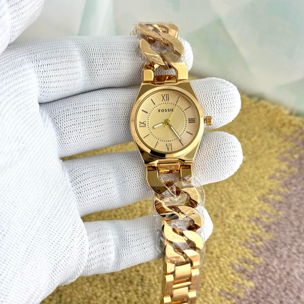 Fossil Chain Link Bracelet