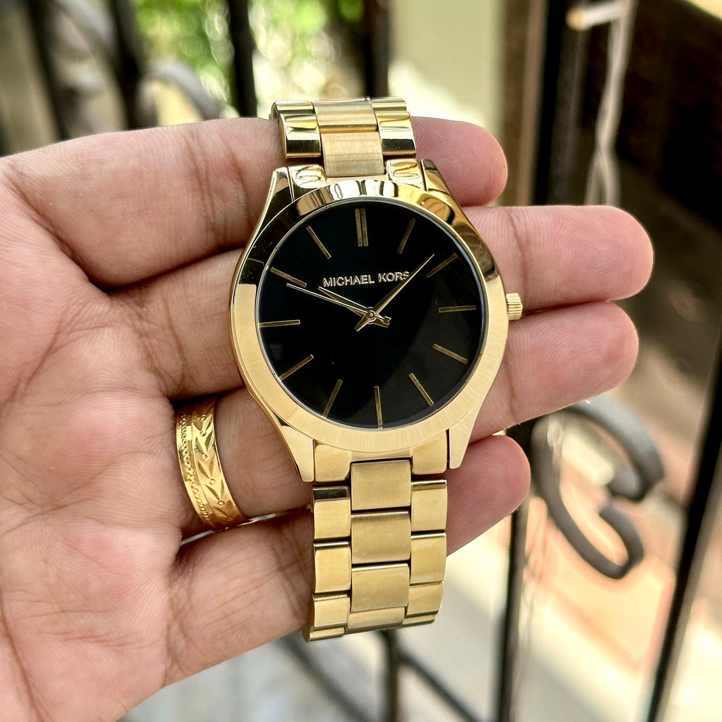 Michael Kors Slim Runway Zebra Dial