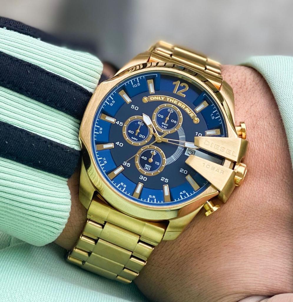 Diesel Mega Chief Black Grey gold silver Series