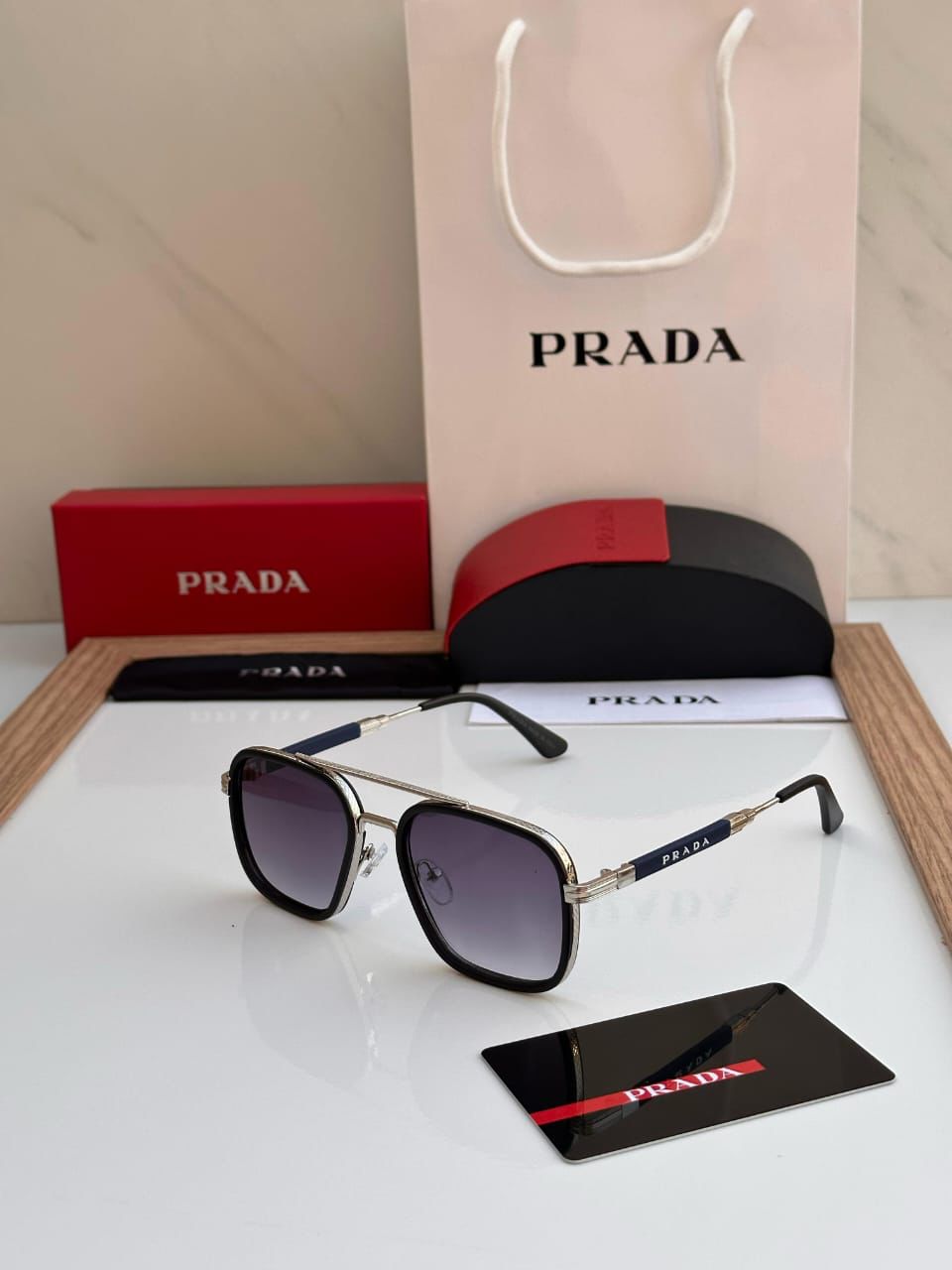 Prada Unisex Sunglasses