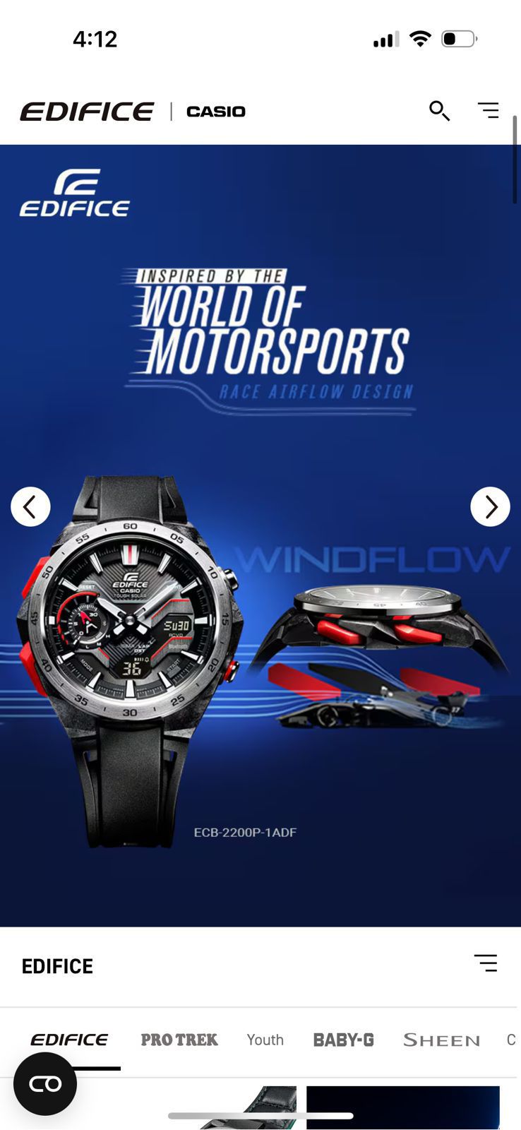 Casio Edifice ECB-2000P