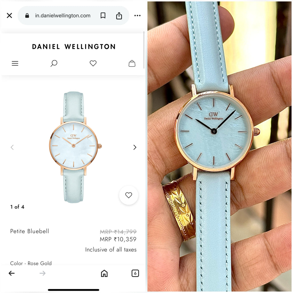 Daniel Wellington Petite Bluebell