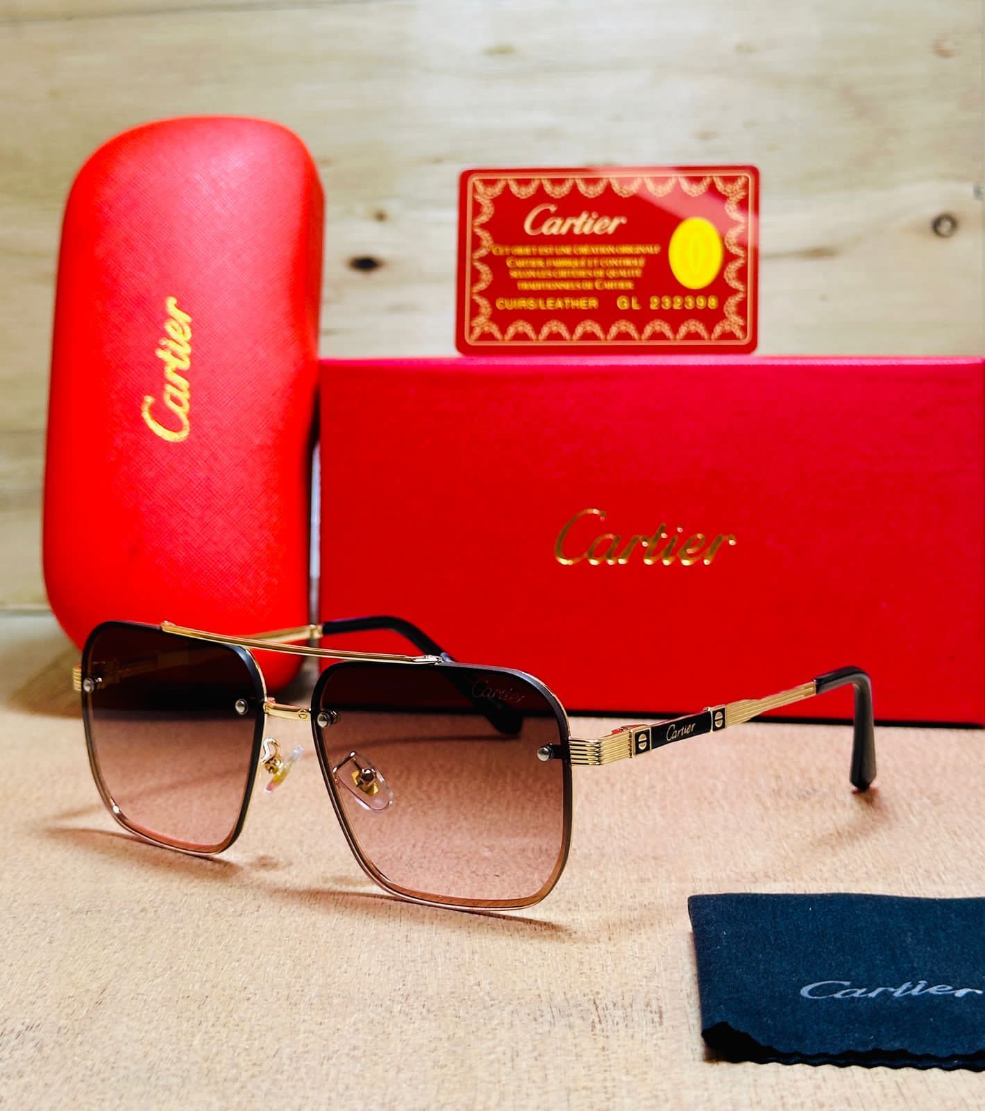 Cartier Unisex Sunglasses