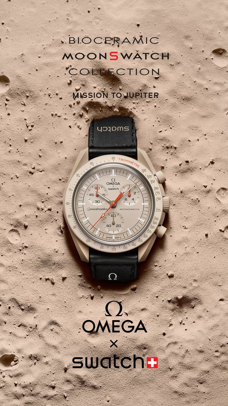 Swatch X Omega Moonswatch