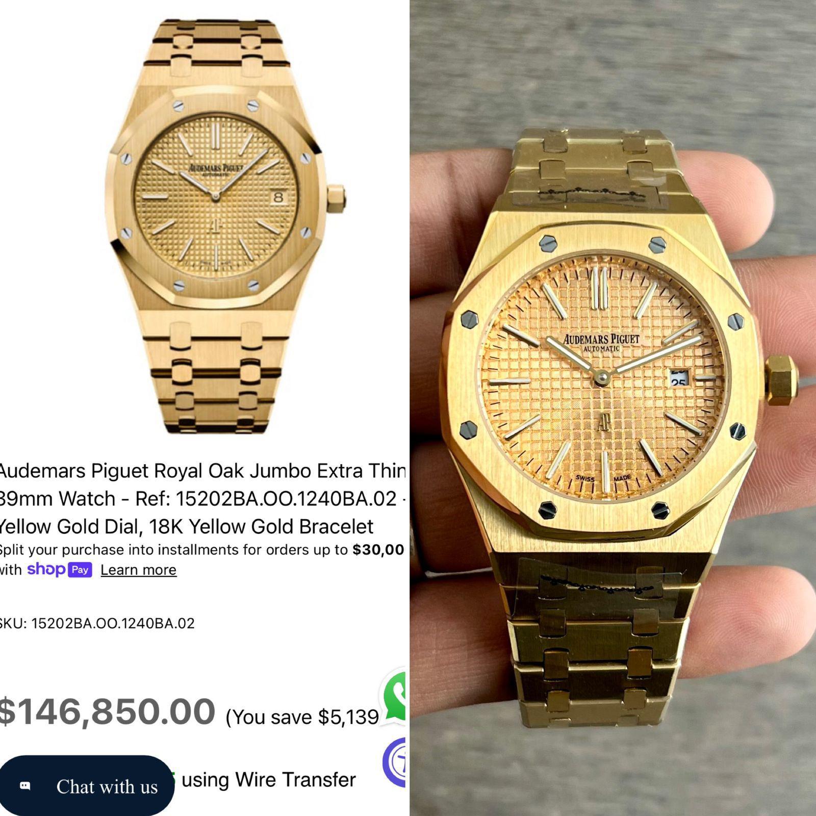Audemar Piguet Royal Oak Golden Edition