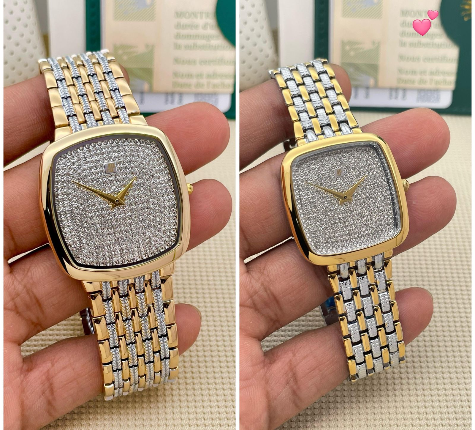 Audemar piguet Slim Couple Diamond