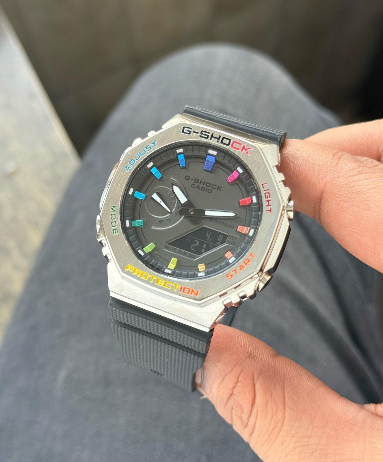 Casio G-Shock GM2100 Metal Rainbow