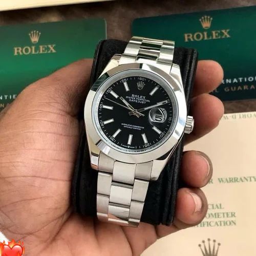 Rolex Datejust Black Dial Edition