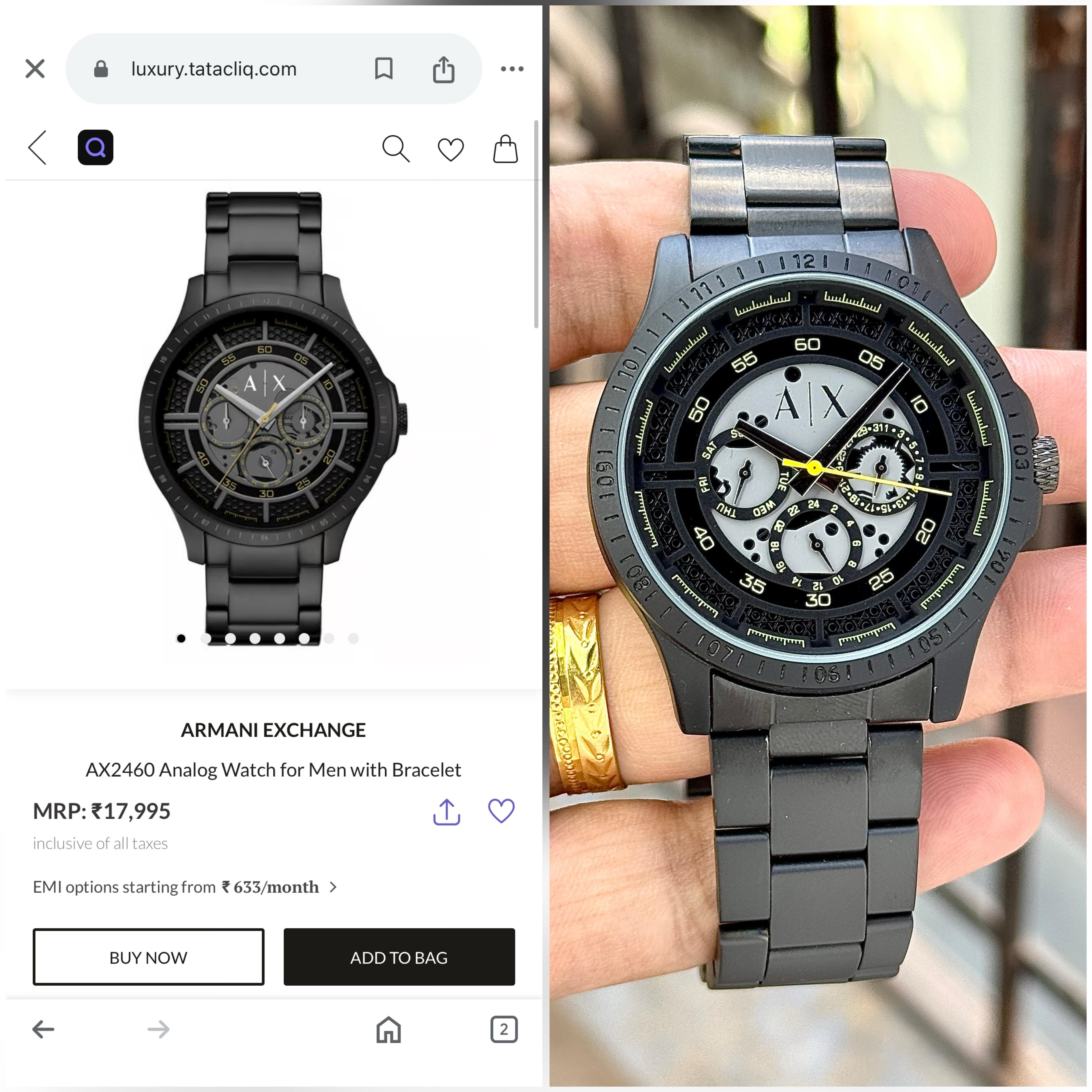 Armani Exchange AX2461