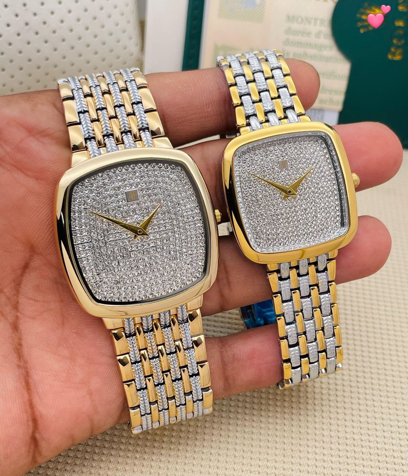 Audemar piguet Slim Couple Diamond
