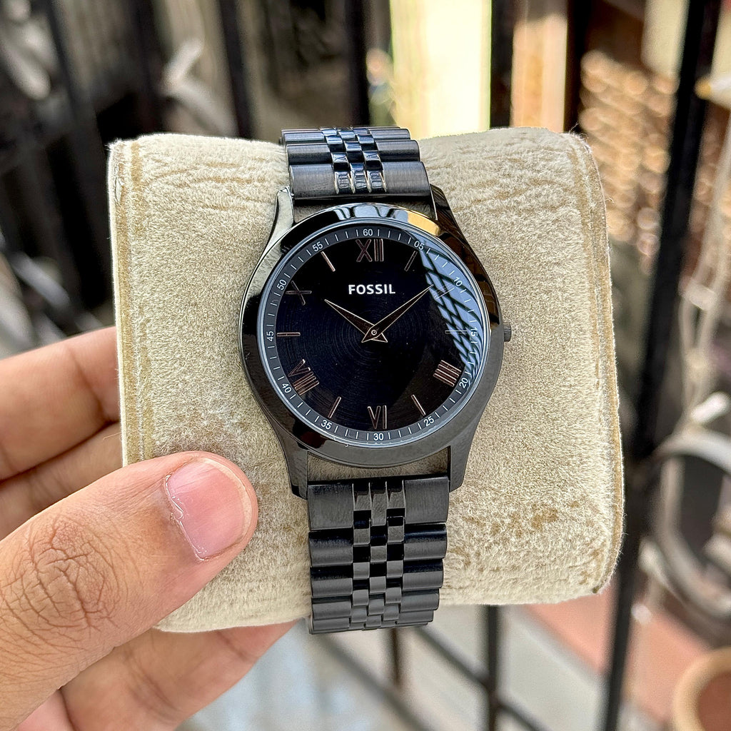 Fossil Clear Black Slim Series