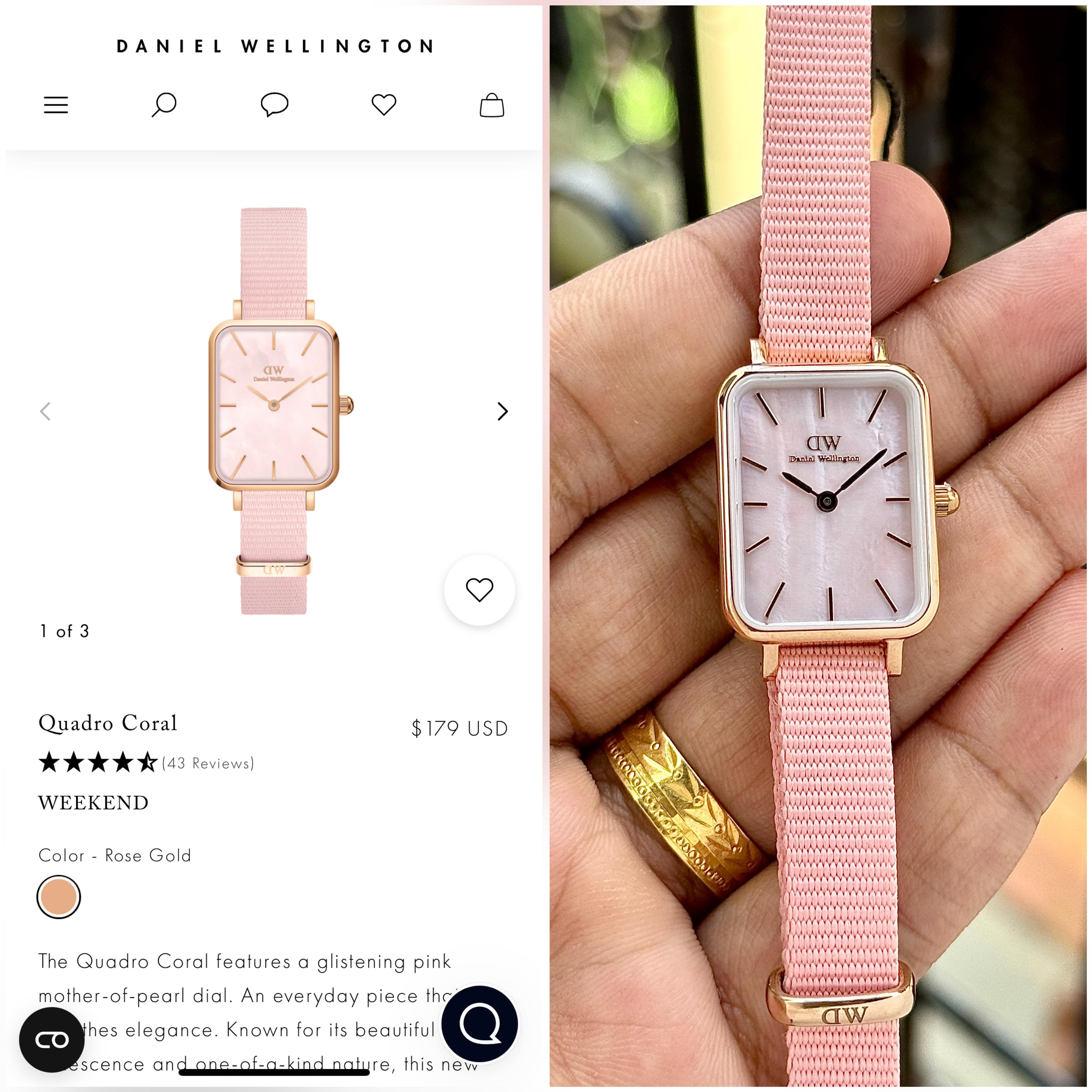 Daniel Wellington Petite & Quadro