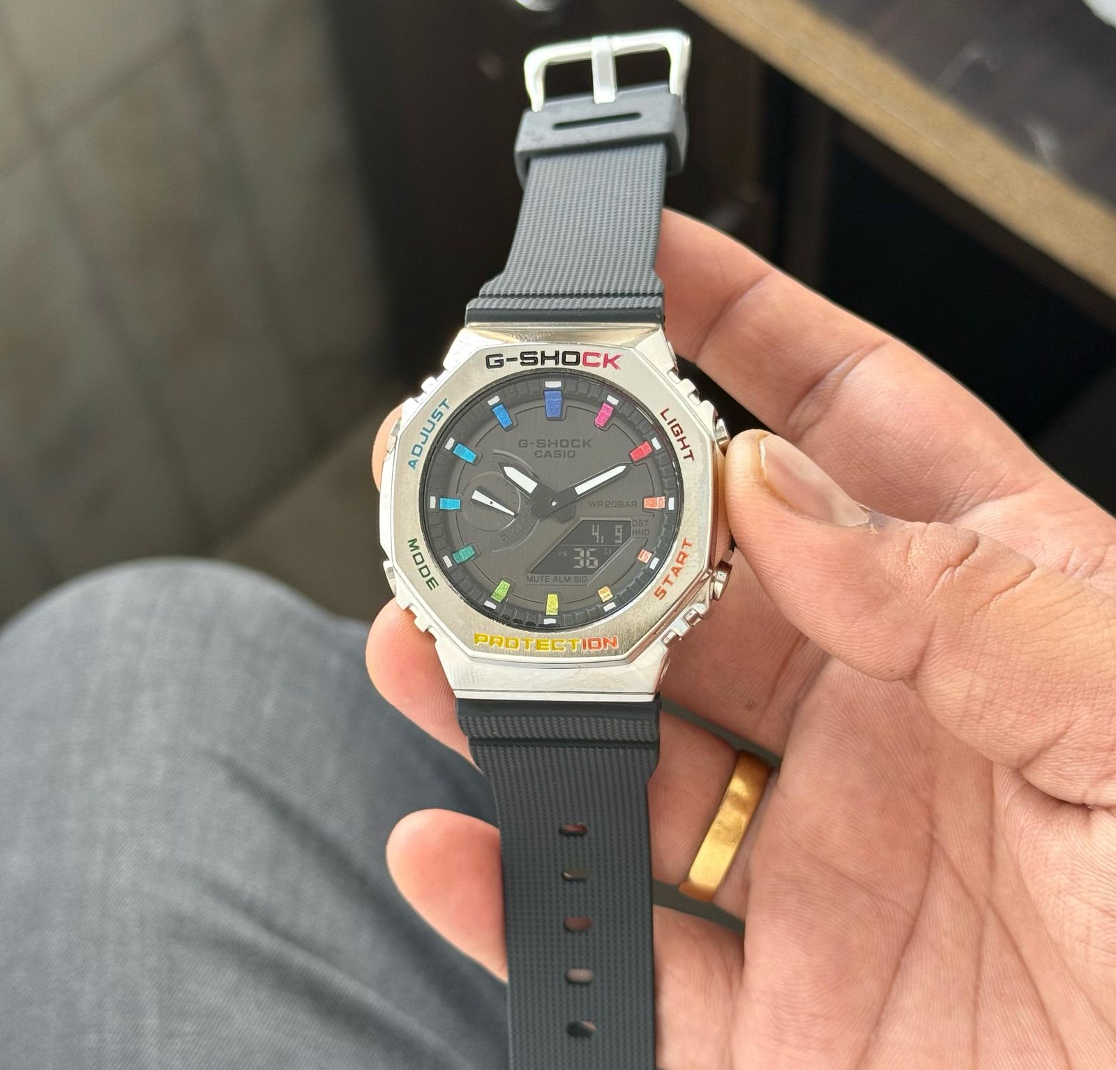 Casio G-Shock GM2100 Metal Rainbow